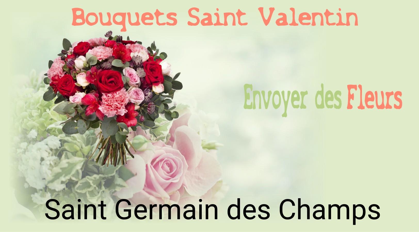 Roses de Saint-Valentin livrées à Saint-Germain-des-Champs